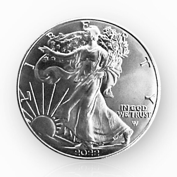 2022 American Silver Eagle Coin Silver Bullion One Dollar Liberty Eagle Design - Picture 8 of 14